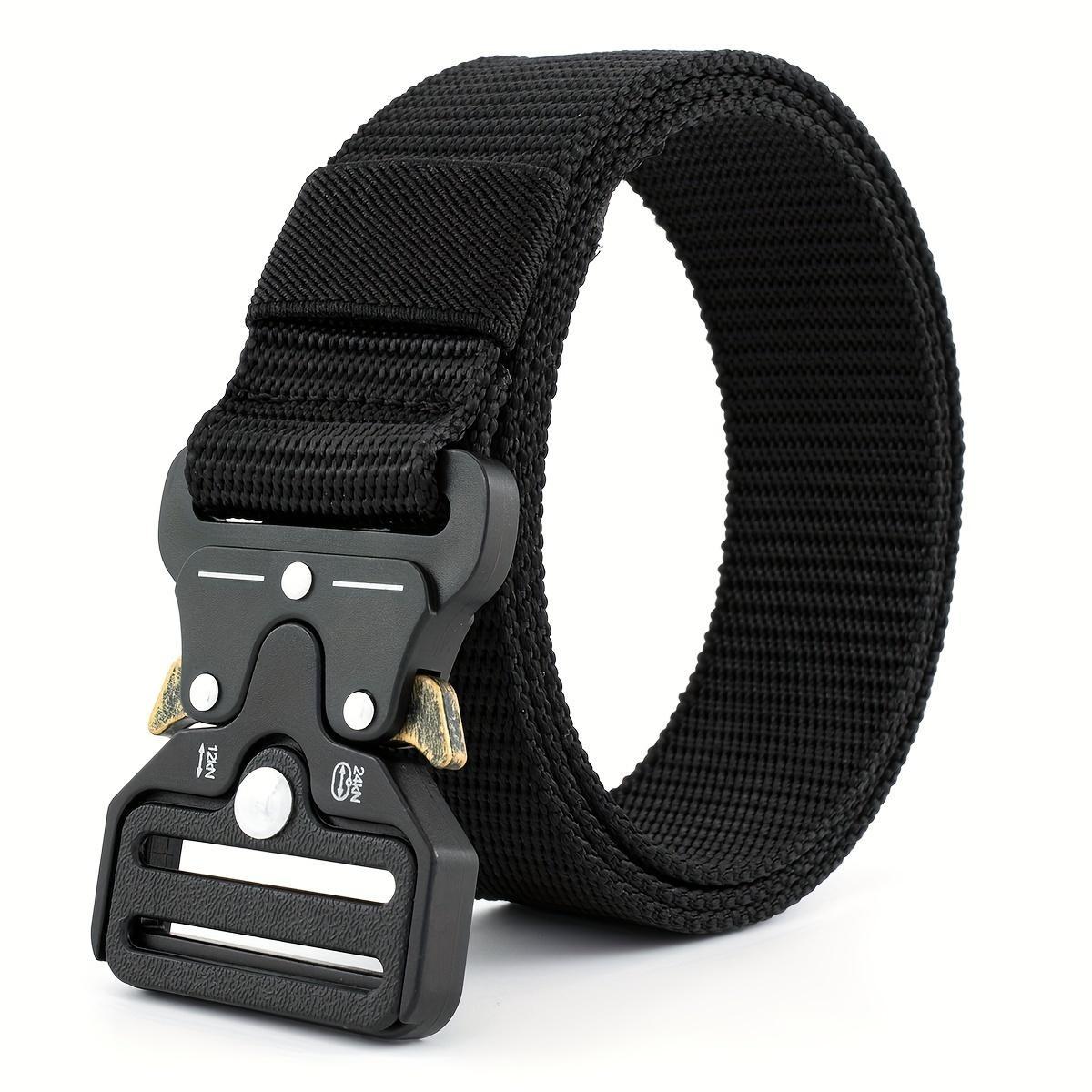Men'S Accessories Essentials - 금속 버클이 있는 120cm 전술용 나일론