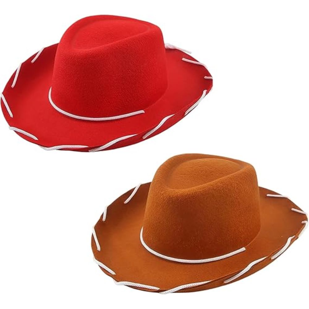 Men Accessories Pack - 판타지아 우디 제시 코스프레 펠트 모자