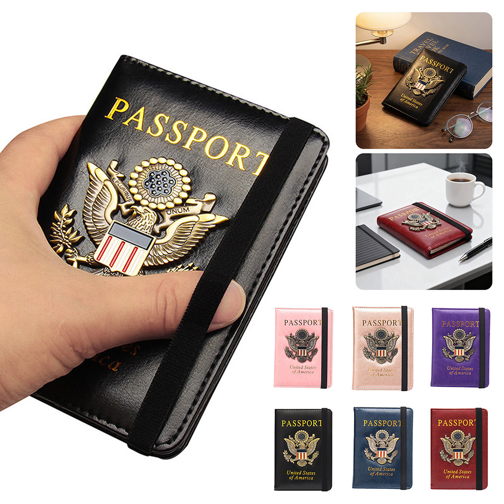 Passport Wallet Rfid - 여행용 RFID 여권 홀더, 방수 여권
