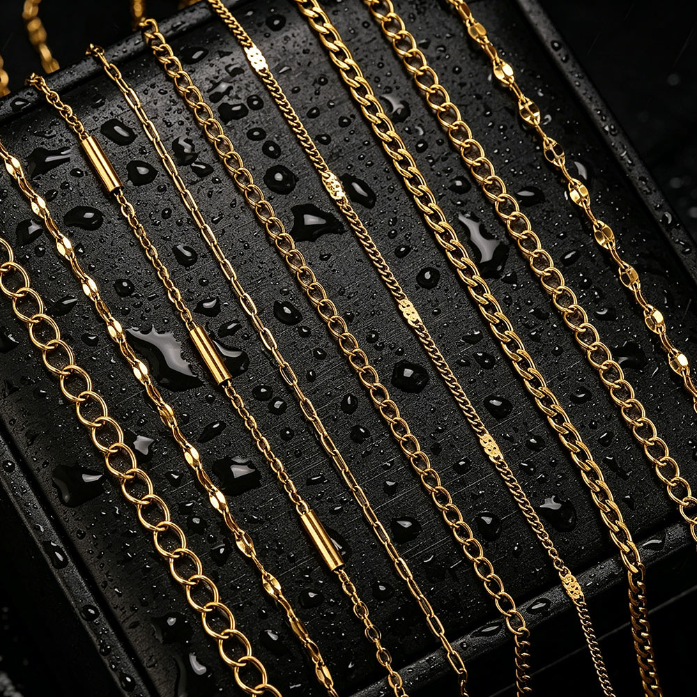 Men'S Accessories Jewelry Bracelet - 2미터 스테인리스 스틸 립스 NK 롱