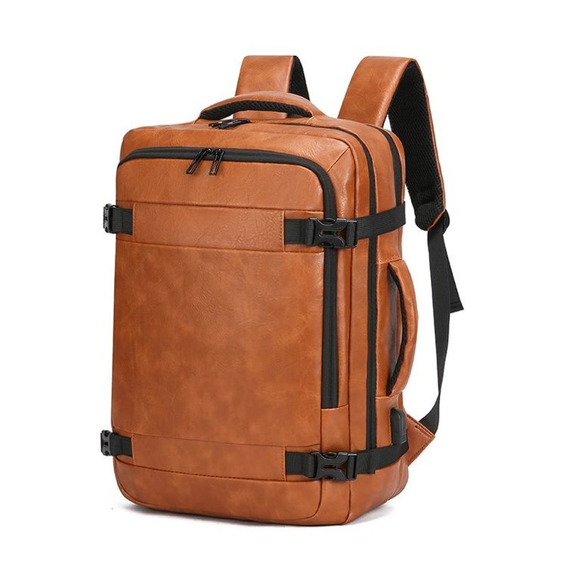 Men'S Accessories Backpack - 2027 새로운 남성 배낭 PU 가죽