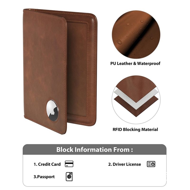 Airtag용 RFID 차단 기능이 있는 ABRT-여권 - Passport Wallet Rfid 리뷰 및 가격