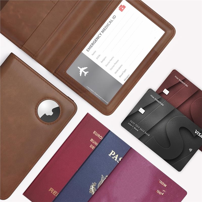 Airtag용 RFID 차단 기능이 있는 ABRT-여권 - Passport Wallet Rfid 리뷰 및 가격