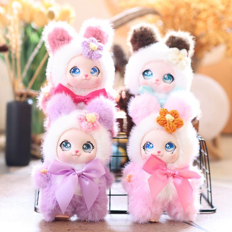 귀여운 동물 인형 키체인 15cm 카와이 비닐 인형 펜 - Men Keychain Accessories 리뷰 및 가격