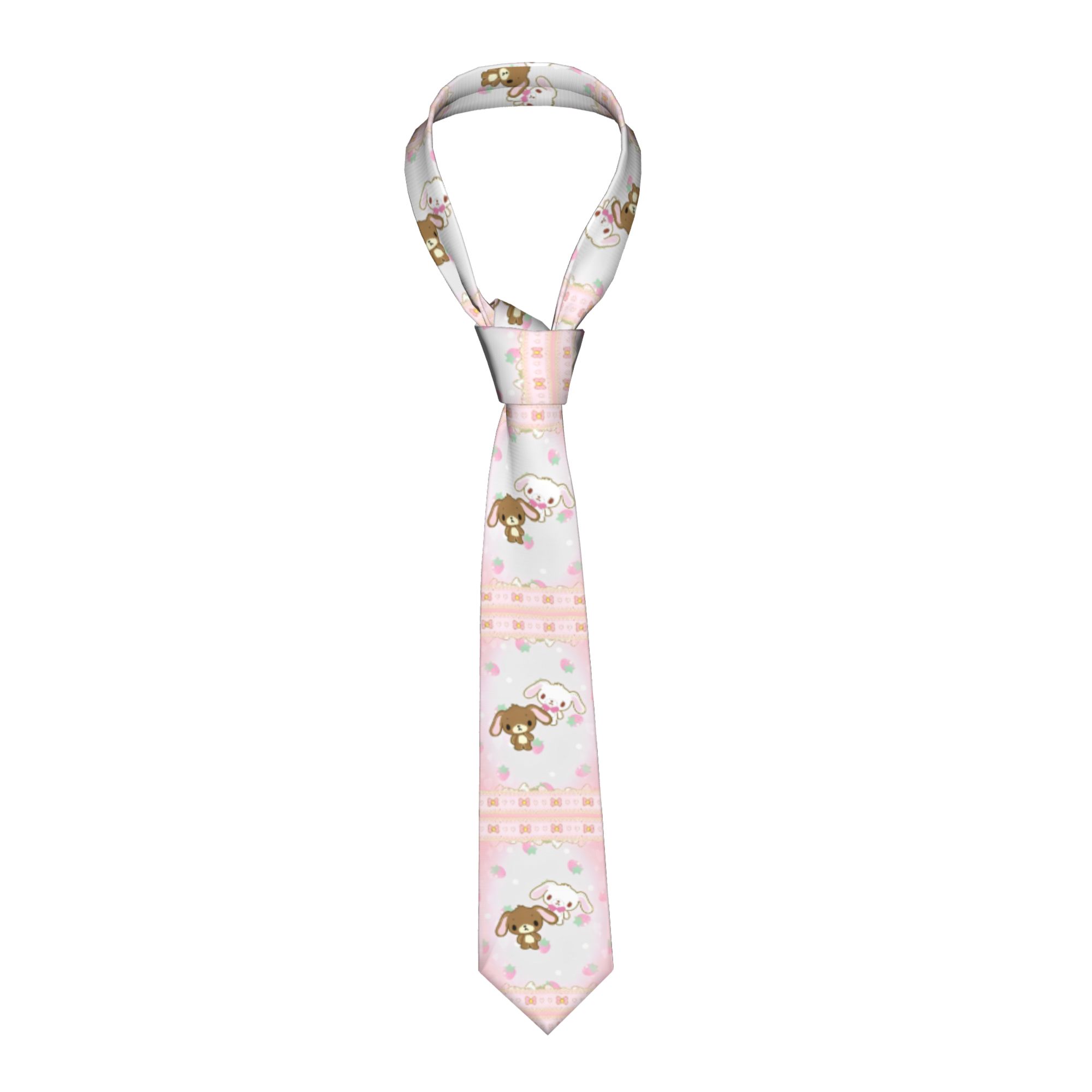 귀여운 S-Sugarbunnys 넥타이 남성용 폴리에스 - Men'S Accessories Office 리뷰 및 가격