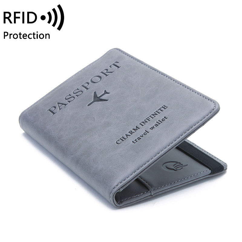 남녀공용 PU 가죽 여권 홀더 - 신용/신분증 및 티켓 - Passport Wallet Rfid 리뷰 및 가격