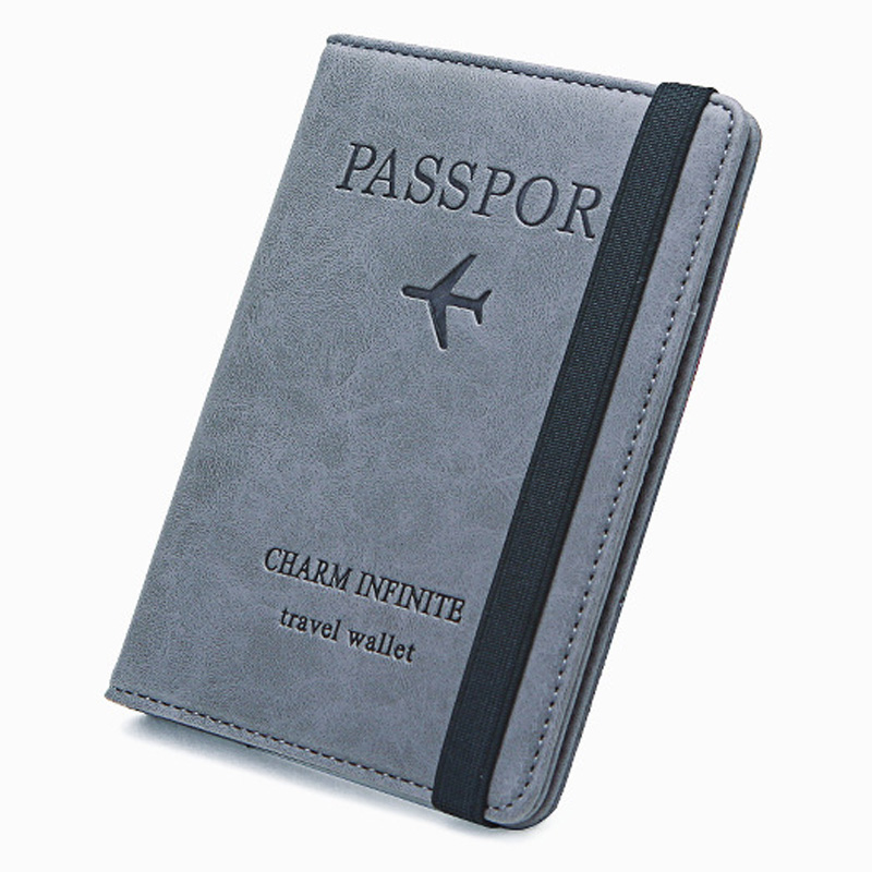 남녀공용 PU 가죽 여권 홀더 - 신용/신분증 및 티켓 - Passport Wallet Rfid 리뷰 및 가격