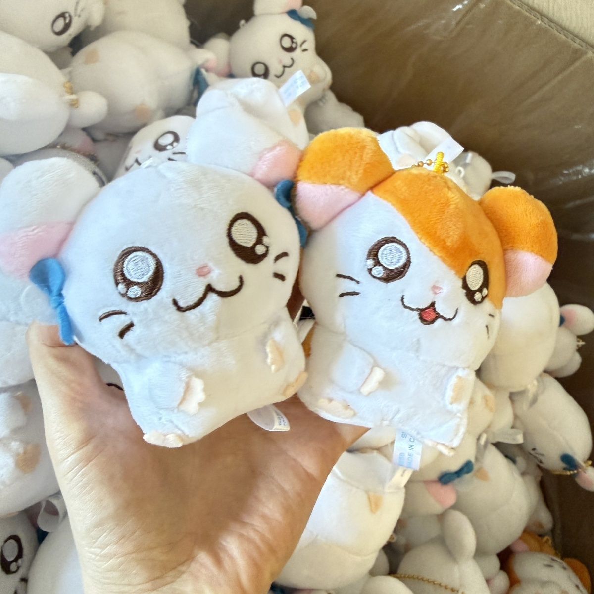 귀여운 햄타로 비주 허깅 플러시 키체인 가방 참 장식품 - Men Keychain Accessories 리뷰 및 가격