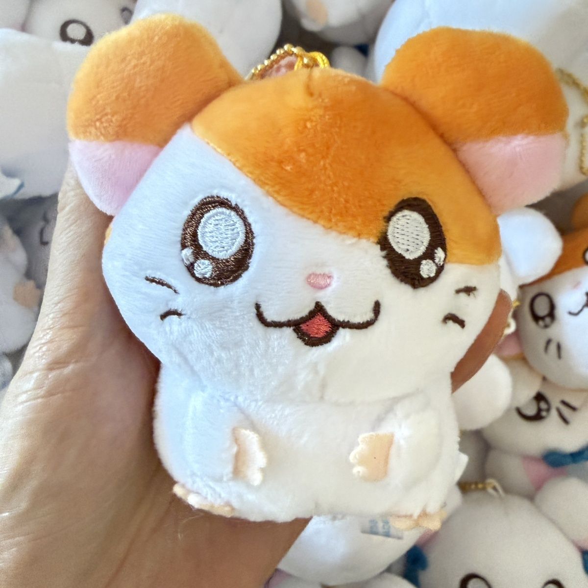 귀여운 햄타로 비주 허깅 플러시 키체인 가방 참 장식품 - Men Keychain Accessories 리뷰 및 가격