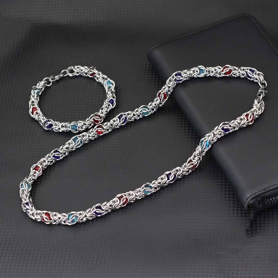 독특한 오토바이 장비 남자 목걸이 Braclet 2 개 - Men Accessories Unique 리뷰 및 가격