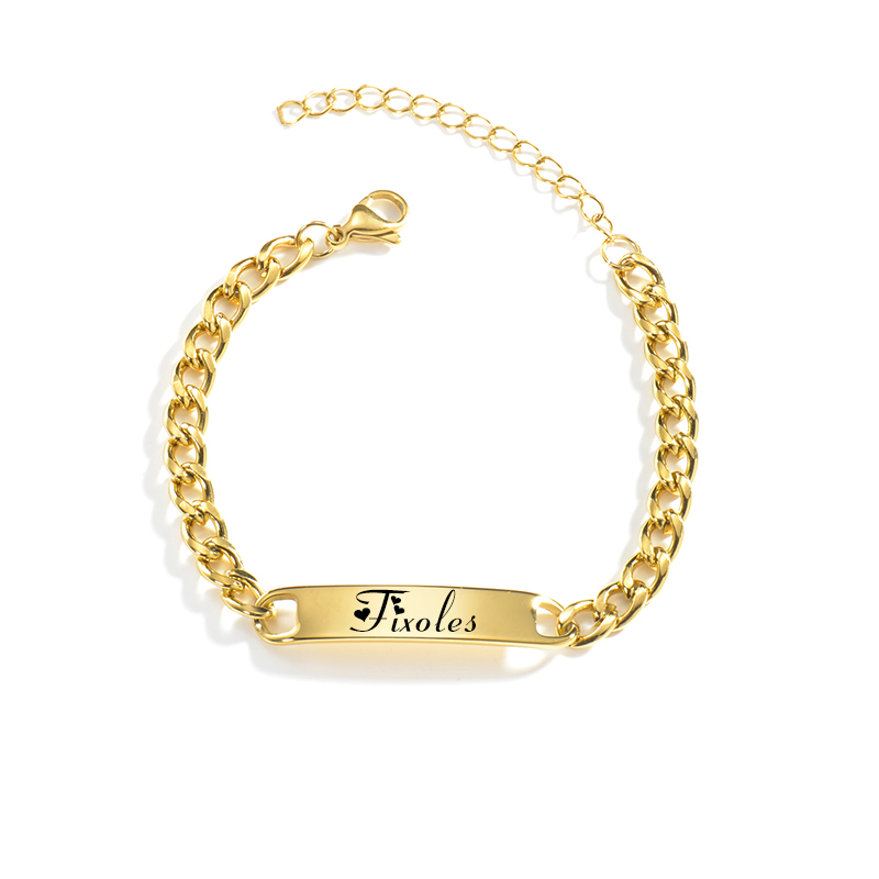 고시자이트 맞춤 각인 이름 목걸이 쿠바 체인 세트 스테 - Men'S Accessories Jewelry Bracelet 리뷰 및 가격