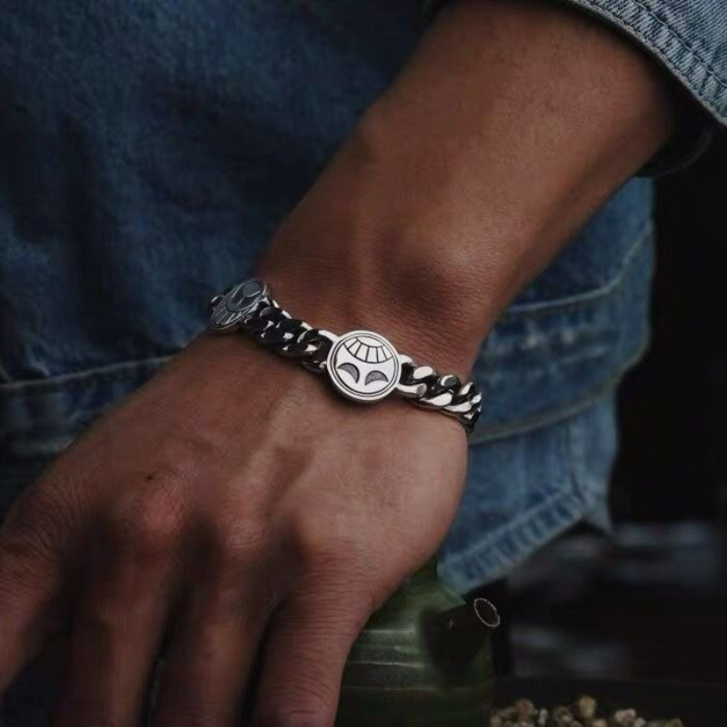원피스 에이스 팔찌 애니메이션 주변기기 패션 개성 손목 - Men'S Accessories Jewelry Bracelet 리뷰 및 가격