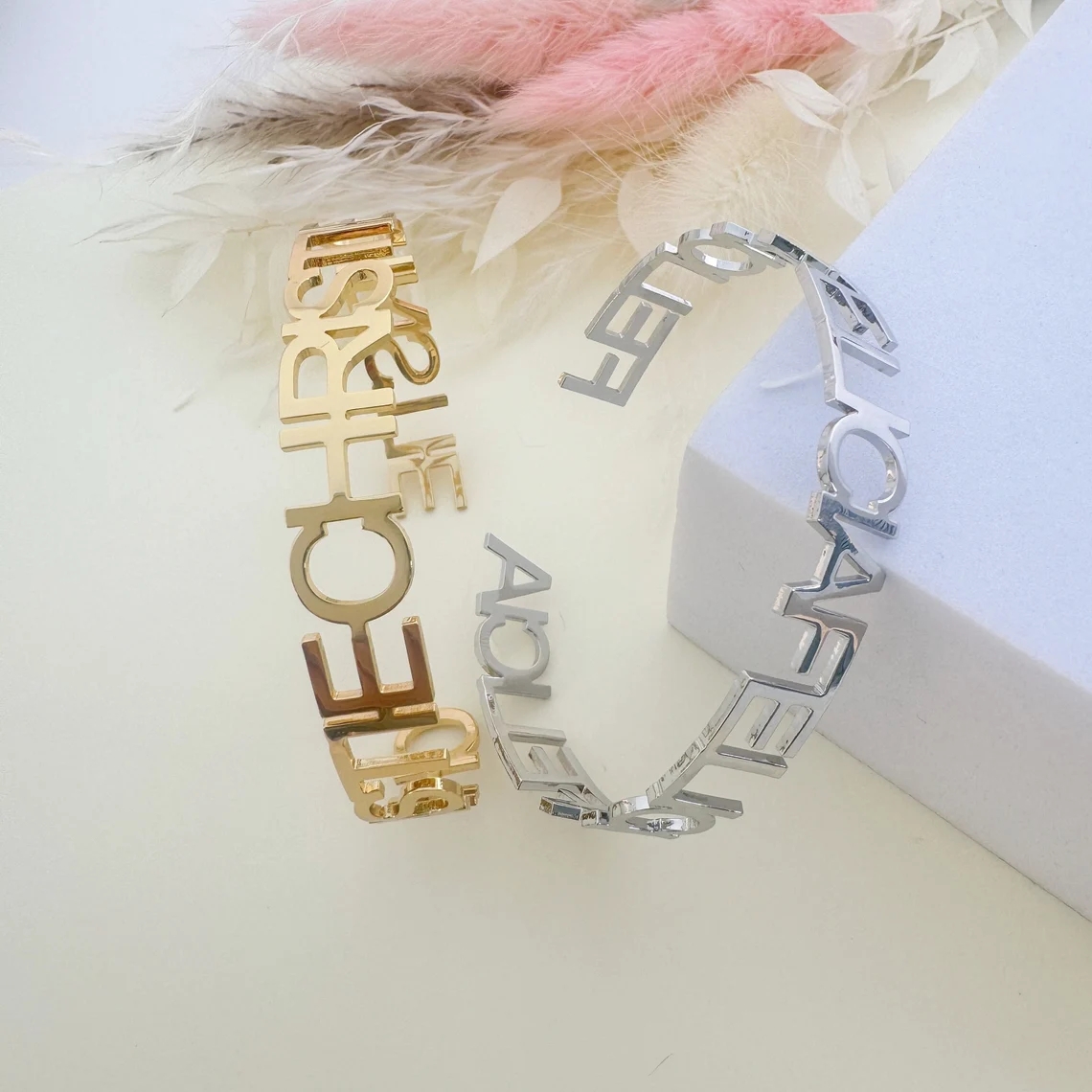 아이들을위한 맞춤형 맞춤형 어린이 이름 팔찌 아기 스테 - Men'S Accessories Jewelry Bracelet 리뷰 및 가격
