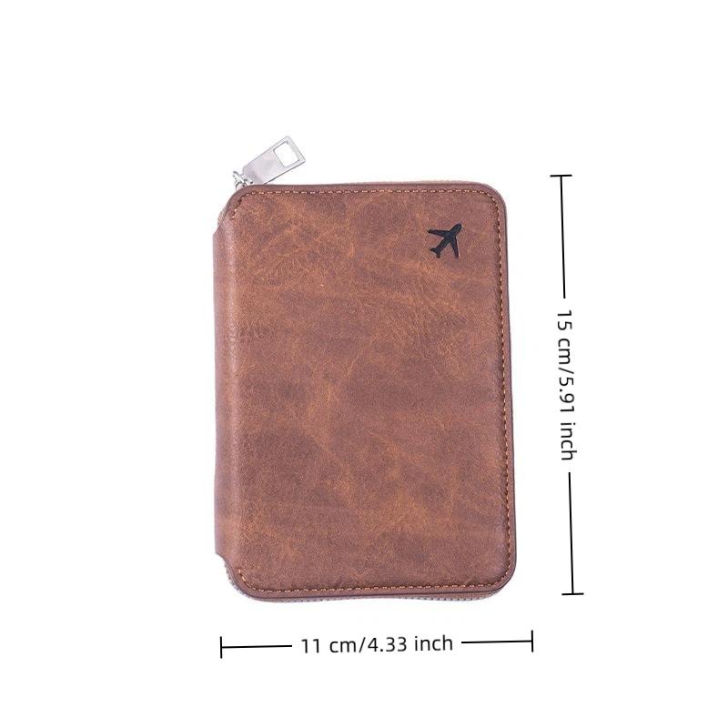 지퍼가 달린 여권 케이스 대용량 휴대용 ID 티켓 카드 - Passport Wallet Rfid 리뷰 및 가격