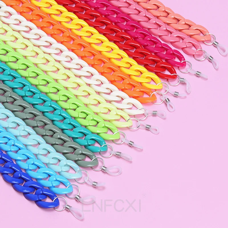 JNPCXI 패션 아크릴 선글라스 체인 매는 밧줄 여성 - Men Accessories Neck Chain 리뷰 및 가격