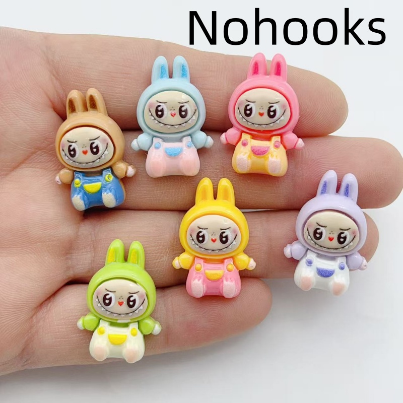 10Pcs Kawaii 토끼 딸기 하우스 수지 참 귀여 - Men Keychain Accessories 리뷰 및 가격