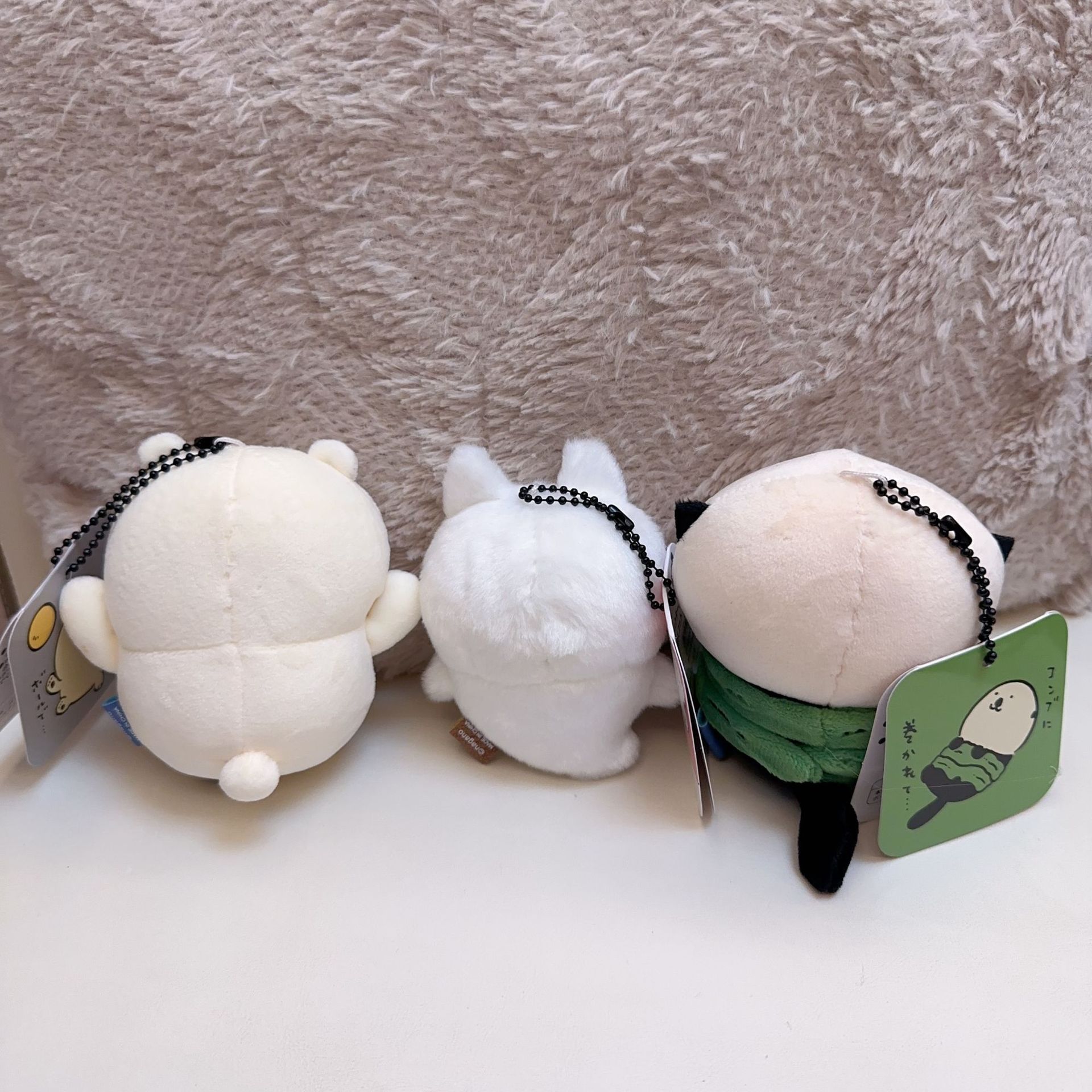 귀여운 바다 수달 북극곰 천사 플러시 인형 키체인 가방 - Men Keychain Accessories 리뷰 및 가격
