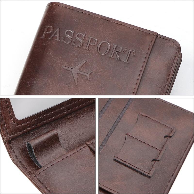 1PC 경량 여권 지갑 RFID 차단 다중 수납공간 여 - Passport Wallet Rfid 리뷰 및 가격